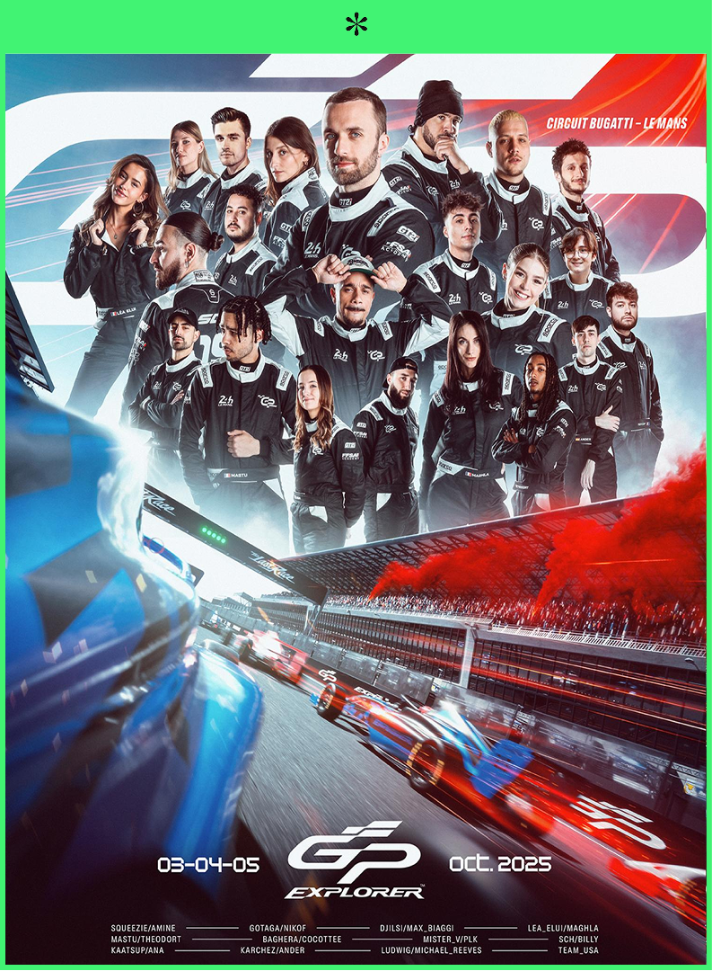 GP Explorer event poster